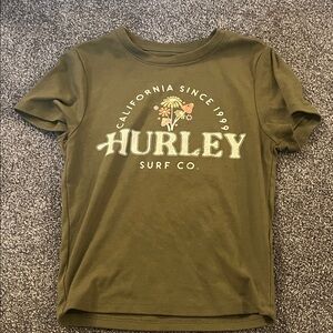 Hurley Olive Crop Top